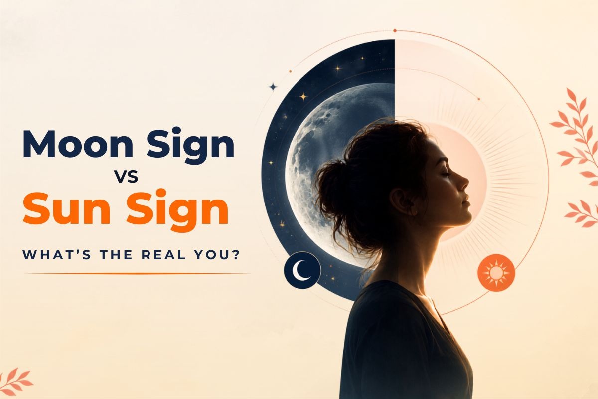 Moon Sign vs Sun Sign: What's the Real You? (Vedic Astrology)