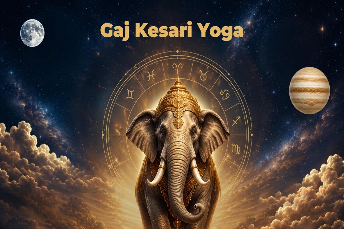 Gaj Kesari Yoga in Astrology: Real Meaning, Strength, Conditions, and Its True Impact on Success