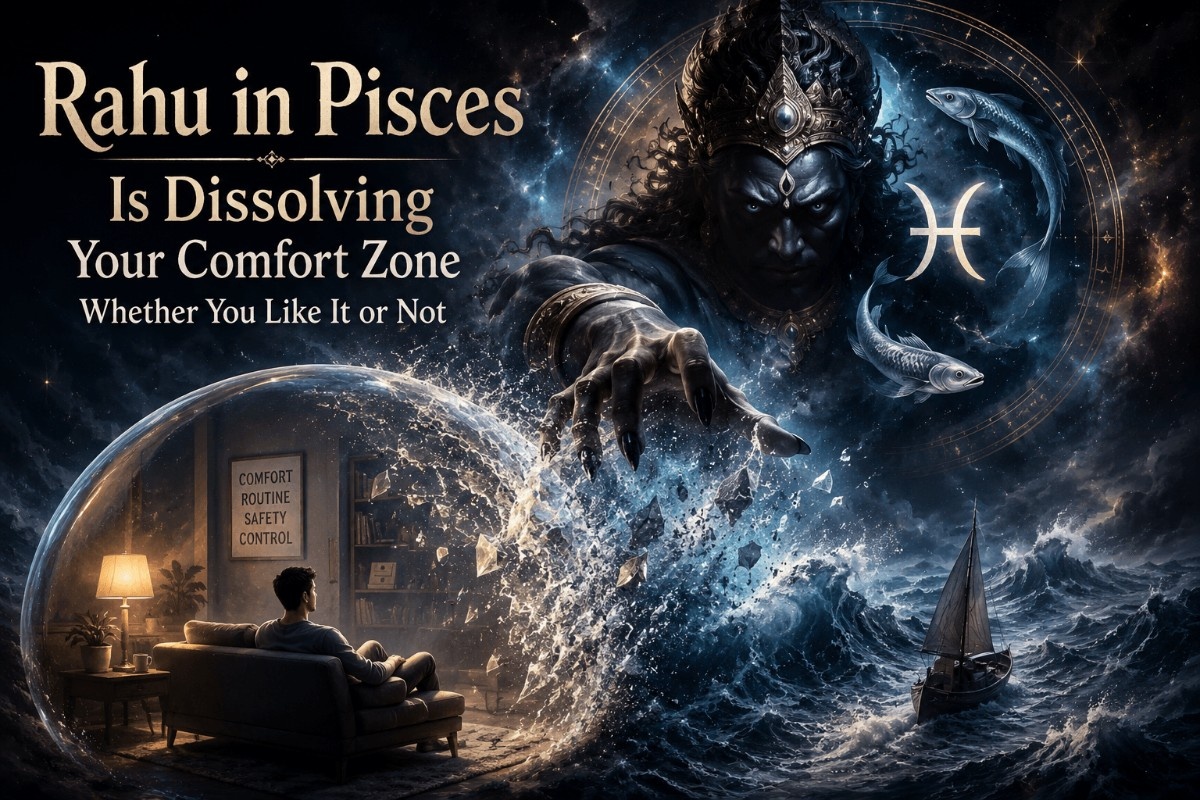 Rahu in Pisces Is Dissolving Your Comfort Zone Whether You Like It or Not